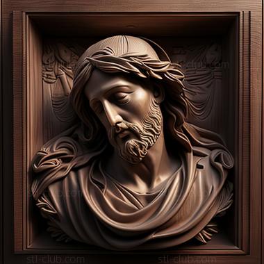 3D model st jesus (STL)